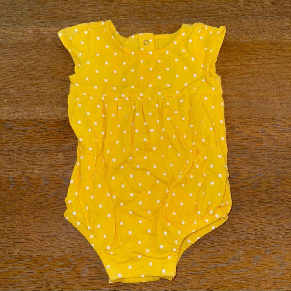 Old Navy Printed Jersey Bubble One-Piece for Baby.